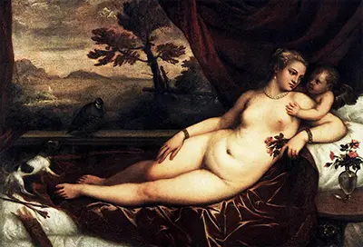 Venus and Cupid Titian